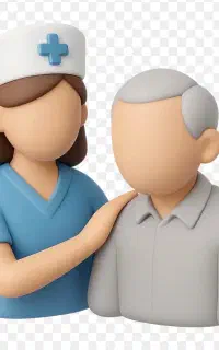 پرستار سالمند خانم در شهر لنگرود