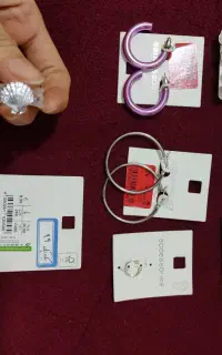 گوشواره میخی پیرسینگ ماهی حلقه ای انگشتر