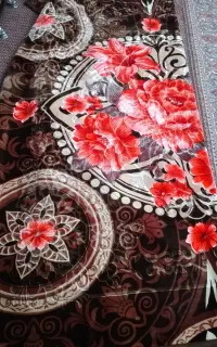 پتوی گلباف دولایه