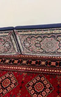 دو عدد پشتی ابی سنتی