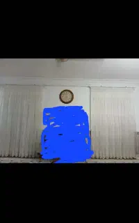 ۲عدد پرده سالم