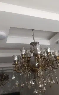 فروش یک جفت لوستر برنز