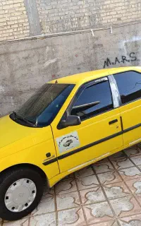 تاکسی پژوبرون شهری 405دوگانه مدل 86