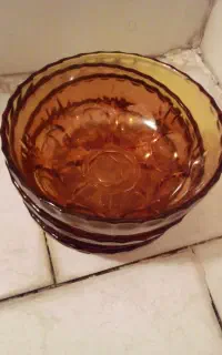 یه دست کاسه سالاد خوری قدیمی