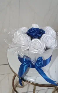 گل روبانی مناسب هدیه دادن وتولد