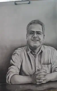 سفارش چهره سیاه قلم