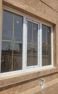 تولیدی توری پلیسه و درب و پنجره upvc دوجداره