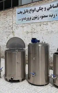 دیگ پاتیل ۱۰۰۰ لیتری - پاتیل پخت شیر صنعتی