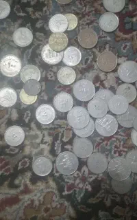 تعدادی سکه جمهوری شاهی ومسی