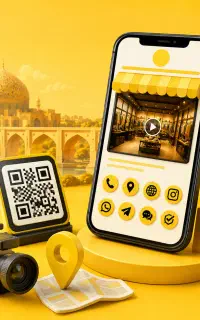 کارت ویزیت مجازی با زیر ۱ میلیون + فیلمبرداری