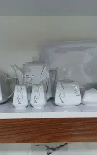 سوپ خوری چینی .قندون .قوری  نو (صفر)