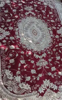۲ عدد فرش نخی ۱۲ متری
