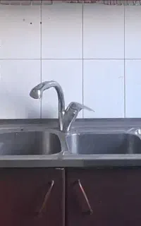 آبچکان و سینک دو لگن بزرک