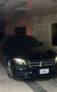 بنز E300 مدل 2017 بدون رنگ