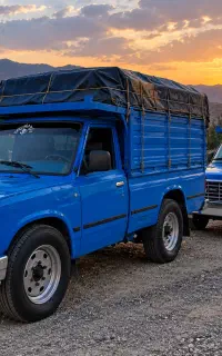 نیسان بار باربری جابه جایی بار وانت بار