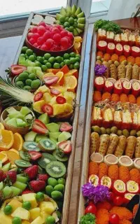 سینی متری فینگرفود تنقلات مزه