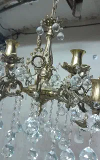 لوستر برنجی