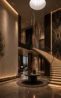 طراحی داخلی و اجرای لوکس
