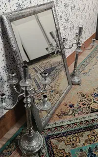 فروش آینه شمعدان بدون میز