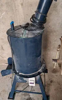 شیشه پودر  کن آسیاب