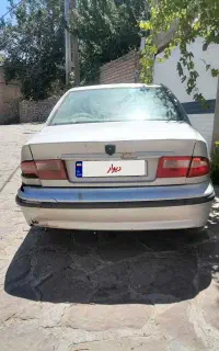 سمند مدل 86 دور رنگ دوگانه