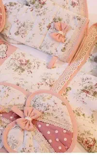 دوخت انواع سرویس آشپزخونه پارچه ایی
