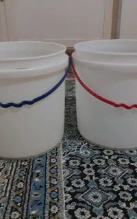 سطل پلاستیکی بزرگ
