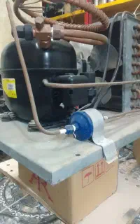 فروش یک دستگاه کامل کمپرسور دانفوس اصل R12