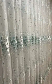 پرده تور پارچه درجه یک /پرده