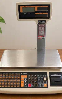 ترازو فروشگاهی رادین ۴۰ کیلوگرمی 6700p پرینتر دار