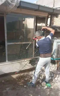 برق کشی جوشکاری تخریب ساختمان نبشی کشی