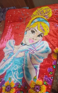 پتو تک نفره سیندرلا