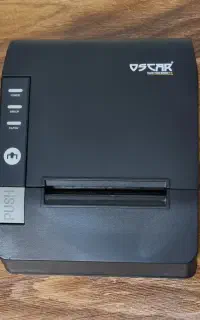 فیش پرینتر اسکار مدل pos88c بسیار تمیز