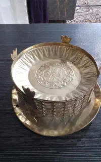 منقل برنجی قدیمی