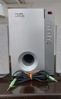 اسپیکر و باند Microlab Lexus و کیبورد Genius