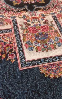 یک جفت فرش ۹متری حوض نقره