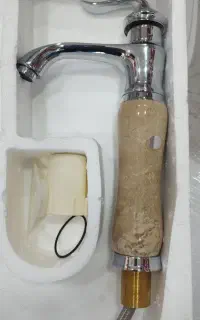 شیر پایه بلند روشویی سنگی