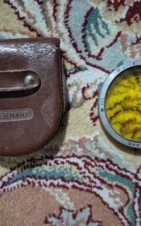 فیلتر دوربین‌ قدیمی Rollei آلمان اصلی با‌ کیف چرمی