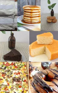 انواع پودر کیک های خانگی