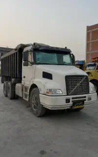 نیازمند راننده پایه یک ولوو کمپرسی ده چرخ