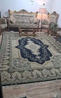 فرش شسته شده و تمیز