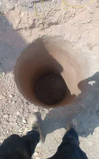 حفر چاه و پیه کنی ساختمان وقیره...