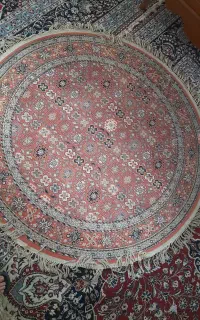 فروش۲تخته فرش گرد در حد نو