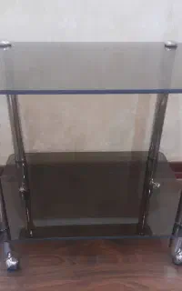 میز 2 طبقه دودی  10میل آلمانی