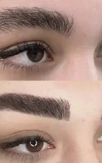 میکروبلیدینگ فیبروز فقط ۱ ت خط چشم شیدینگ بن مژه