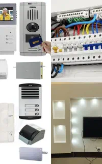 برقکاری وبرقکشی نصب تعمیرانواع آیفون سرویس کولر..