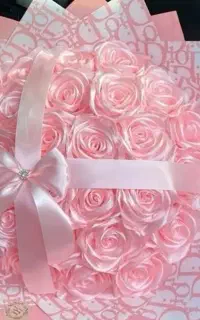 دسته گل روبانی برای کادو