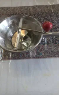 آب هندوانه وگوجه فرنگی گیری استیل با ۲ تیغه
