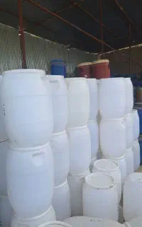 دبه  سفید بشکه ۶۰ لیتری