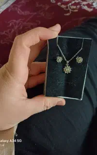 نیم ست نقره